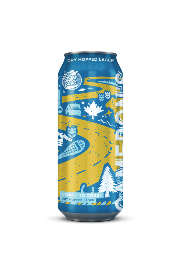 Coast to Coast Dry Hopped Lager – CAMERON'S BREWING